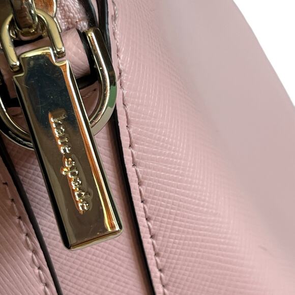 Kate Spade Payton Medium Dome Satchel Top Handle Zip Closure Light Crepe Pink - Picture 5 of 14